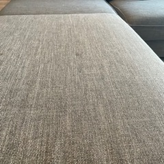 決まりました　アルモニア　３人掛けソファ　オットマン　セットの画像