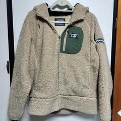 OUTDOORフード付きフリースジャケット
