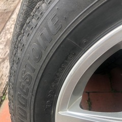 14インチ　アルミ冬タイヤセットの画像