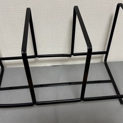 美品  山崎実業 ディッシュスタンド  ラック