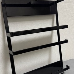 美品 山崎実業 冷蔵庫サイド ペーパーホルダー　マグネット
