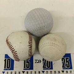 0504-244 やわらかいボールと軟球　3個セット