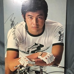 当時物　三浦友和　パネル　スチロール　98x72(cm)