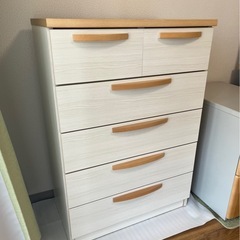 大川家具　チェスト　5段