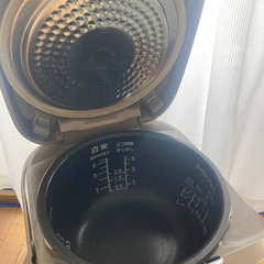 【お譲り先決まりました】炊飯器　本日取りに来ていただける方優先の画像
