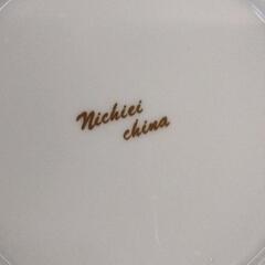 0504-402 洋食器　ニチエイ皿　5枚セットの画像
