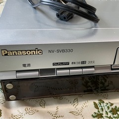 パナソニック　ビデオカセットレコーダーの画像