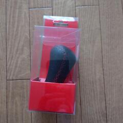 カシムラ 赤ステッチ 本革シフトノブ 中古品✨の画像