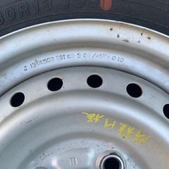 バリ山155/80R13 中古4本セット
の画像