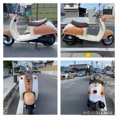 ⭐️ヤマハビーノ5AUフルメンテナンス整備 済希少2スト規制前　原付バイク　安心して乗れるバイクですの画像