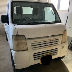 青森発　スズキ　キャリー　車検切れ　走行少なめ