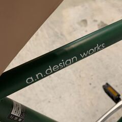 🔷🔶期間限定・特別価格🔶🔷a.n.design works ロードバイク モスグリーン 中古自転車の画像