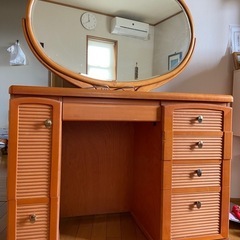 オーツカ家具　ドレッサー　電気付き　5/11 14:00  2人で取りに来れる方限定