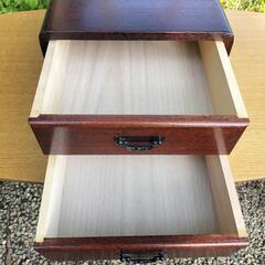 小引き出し　小箪笥　2段　レトロの画像
