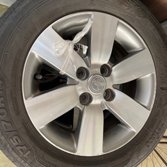 ポルテ　純正アルミ　ナット付きの画像