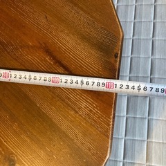 配達可🚛【最終大幅値下げ🙌】直径110cmの大きめのちゃぶ台！人の集まる場にの画像