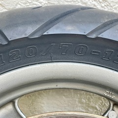 ヤマハ★マジェスティ125FI★フロント タイヤ付きホイール★別府市の画像