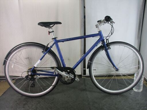 E275 ☆ 15800円☆整備済み スポーツ自転車 【クロスバイク 青