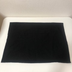 枕カバー　ブラック