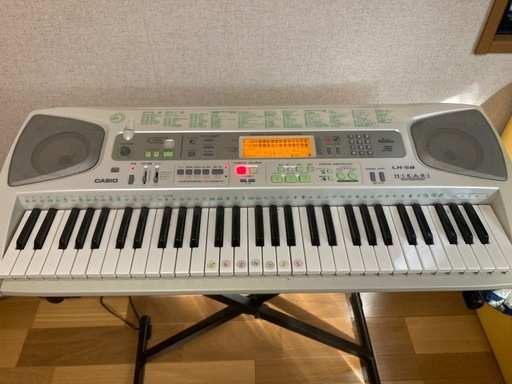 5/25迄:CASIO LK-58 光る鍵盤キーボード (inuuco) 田辺の電子
