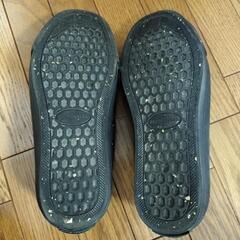 セダークレスト　スニーカー　黒　23.5cm　中古の画像
