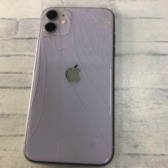iPhone11ジャンク品修理したら使えます。