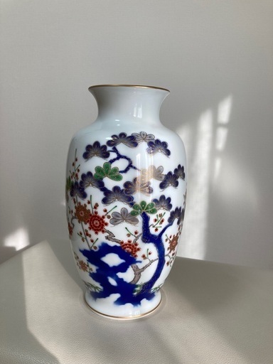 【特別セール品】 花瓶有田焼未使用品 検見川浜のインテリア雑貨/小物 (シバさん) 花瓶・フラワースタンド