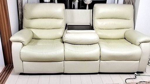 ニトリ電動ソファ3人掛け