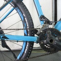 E283　★　36800円★整備済み スポーツ中古自転車 GIANT　TRLON　Mサイズ　ブルー【マウンテンバイク】の画像