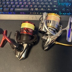 釣り リール シマノ sephiaSS daiwa FREAMS 5000cxh  の画像