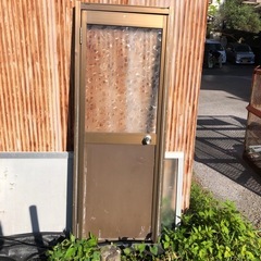 アルミサッシ　開き戸