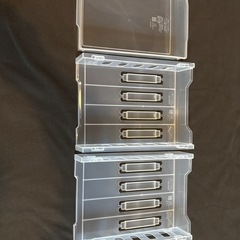 【お譲り】セリア 収納ケース セット A5サイズ 