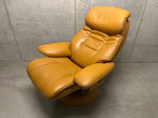 カリモク karimoku 回転式リクライニングチェア チターノ キャメル