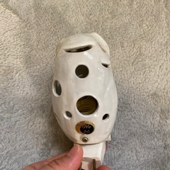 信楽焼　ふくろうランプの画像