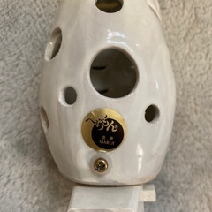 信楽焼　ふくろうランプの画像