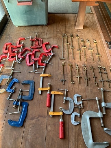 真鍮ハタガネ、万力