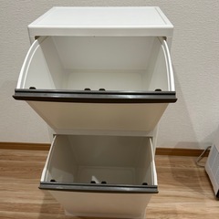 決まりました。2段ゴミ箱 の画像