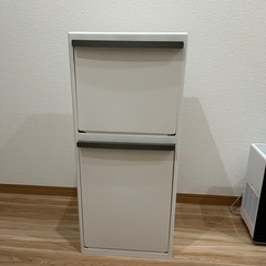 2段ゴミ箱
