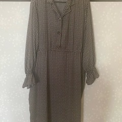 【今シーズン着用できる衣類まとめ売り】4Lレトロワンピース　大き...