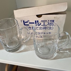 ビール工場できたて出荷オリジナルジョッキペア