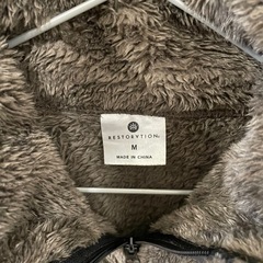 【中古】【M】ボアジャケット（カーキ）の画像