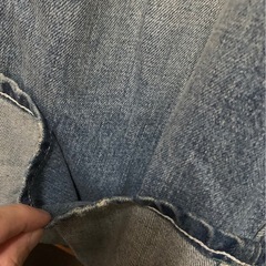 ★ GU カーゴ ワイド デニム パンツ ロールアップリメイク　 ★の画像