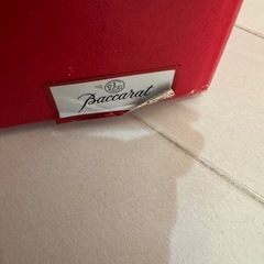 オールドバカラ　花瓶の画像