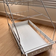 キッチン下収納　スライドラック