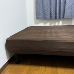 【取引成立】ニトリの脚付きボンネルコイルマットレスの画像