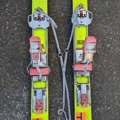 中古の山スキー（金具付き）をお譲りしますの画像