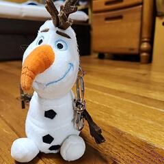 アナと雪の女王　オラフ　ぬいぐるみキーホルダーの画像