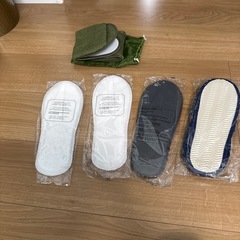 旅行用　スリッパ5セットの画像