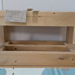 自作の棚(水槽用)の画像