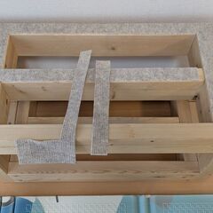 自作の棚(水槽用)の画像